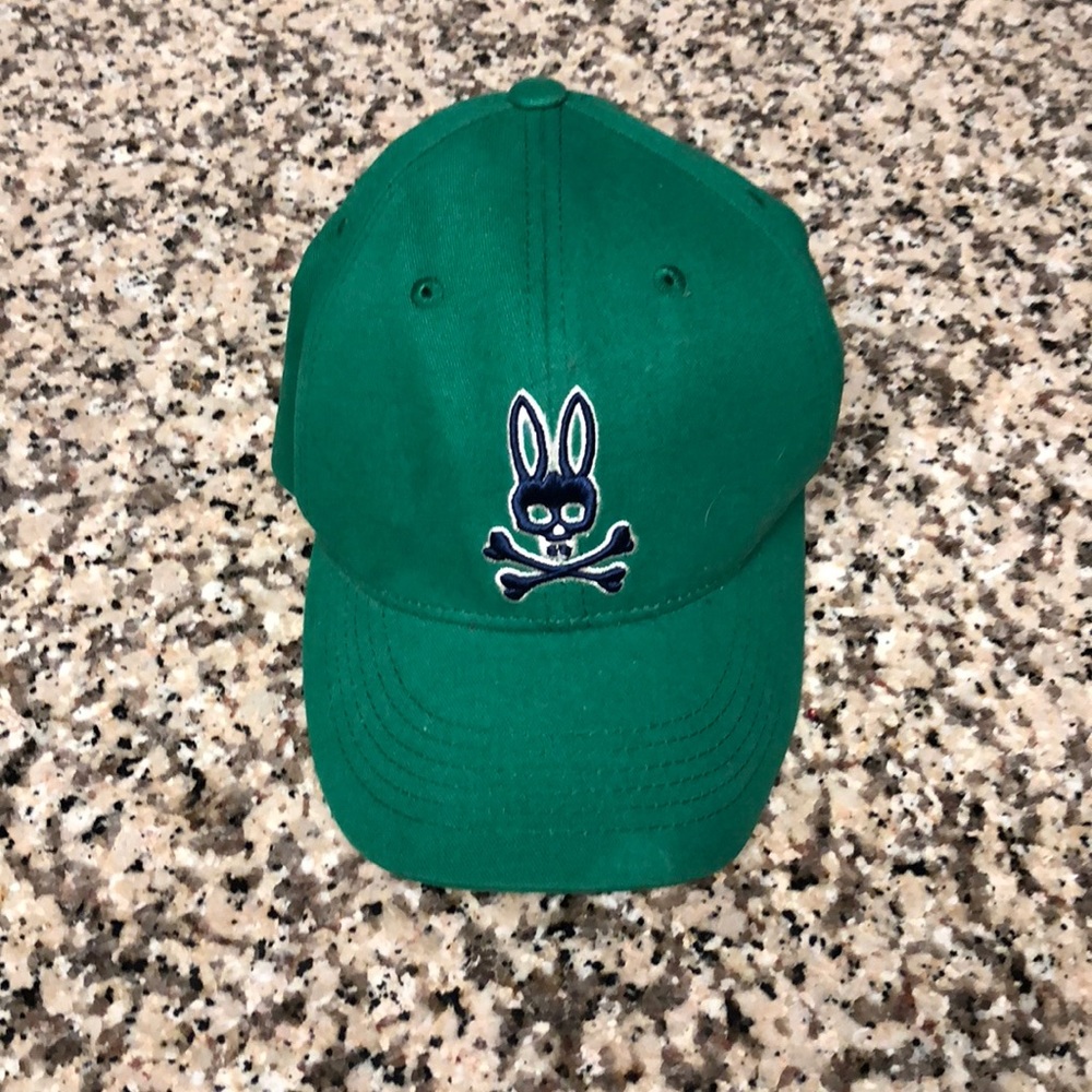 Green Psycho Bunny hat